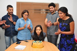 Padesaave Movie Team Celebrates Nithya Shetty Birthday